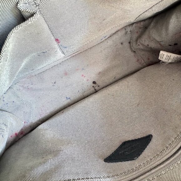 Fossil Ryder Black Leather Tore Bag w Charm - Picture 5 of 7